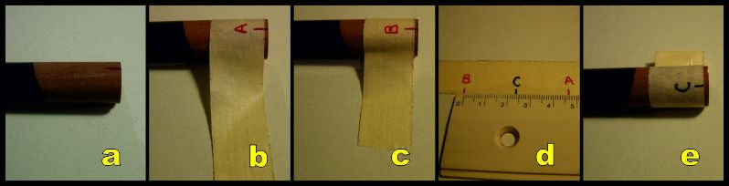 Hole markings